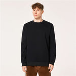 Herren Sweater ohne Kapuze Oakley Relax Crew Sweatshirt 2.0 Schwarz