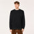 Herren Sweater ohne Kapuze Oakley Relax Crew Sweatshirt 2.0 Schwarz