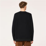Herren Sweater ohne Kapuze Oakley Relax Crew Sweatshirt 2.0 Schwarz
