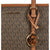 Damen Handtasche Michael Kors 35S0GTVT1V-BROWN Braun 35 x 25 x 13 cm