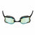 Schwimmbrille Zoggs Raptor Schwarz Einheitsgröße