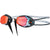 Schwimmbrille Zoggs Diamond Mirror Schwarz Rot Einheitsgröße
