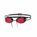 Schwimmbrille Zoggs Diamond Mirror Schwarz Rot Einheitsgröße