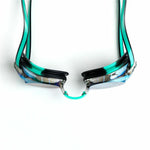 Schwimmbrille Zoggs Racer Titanium Aquamarin Einheitsgröße