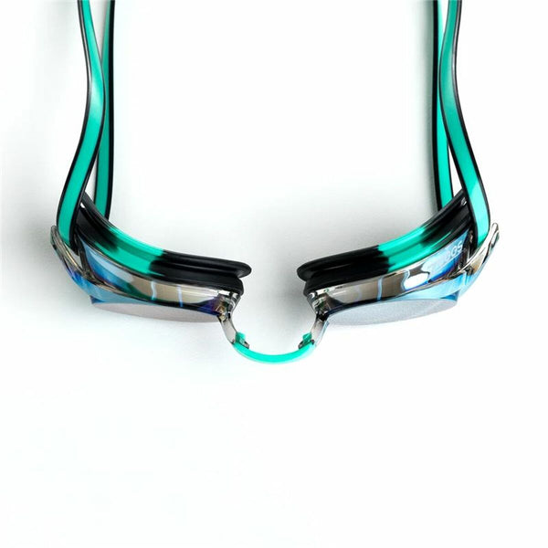 Schwimmbrille Zoggs Racer Titanium Aquamarin Einheitsgröße