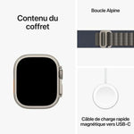 Smartwatch Apple MREQ3NF/A Blau Titan 49 mm