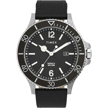 Herrenuhr Timex HARBORSIDE - INDIGLO Schwarz