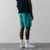 Herren-Sportshorts Converse Classic Fit Wearers Left Star grün