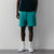 Herren-Sportshorts Converse Classic Fit Wearers Left Star grün