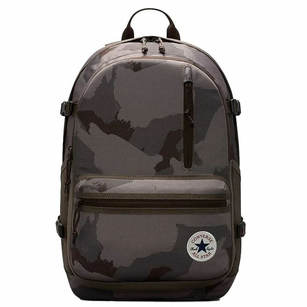 Lässiger Rucksack Converse Straight Edge Militärgrün Tarnfarbe