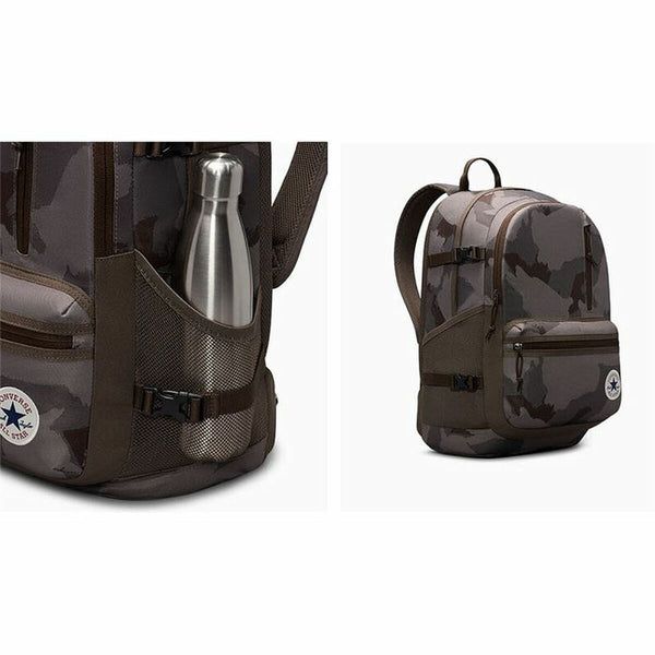 Lässiger Rucksack Converse Straight Edge Militärgrün Tarnfarbe