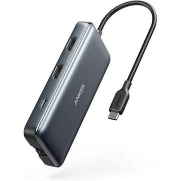 Hub USB Anker A8380 100 W Schwarz (1 Stück)