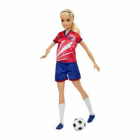 Puppe Barbie Footballer