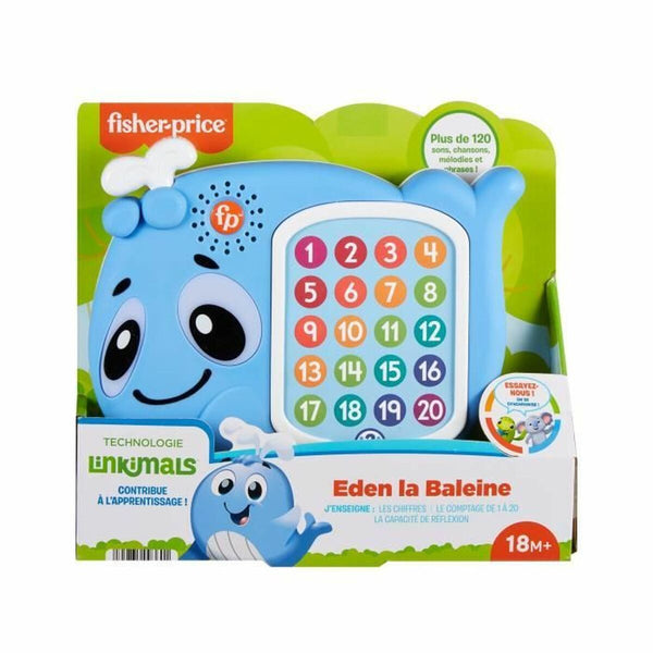 Interaktives Tablett für Kinder Fisher Price Eden the Whale Linkimals (FR)