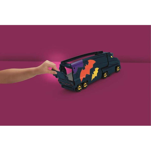 Pkw-Transporter Lkw Fisher-Price Batwheels Big Big Bam noir