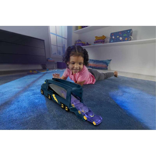 Pkw-Transporter Lkw Fisher-Price Batwheels Big Big Bam noir