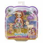 Babypuppe mit Zubehör Enchantimals Golita Goat Family