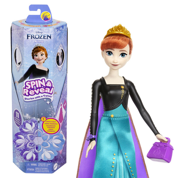 Puppe Frozen Anna Spin And Reveal