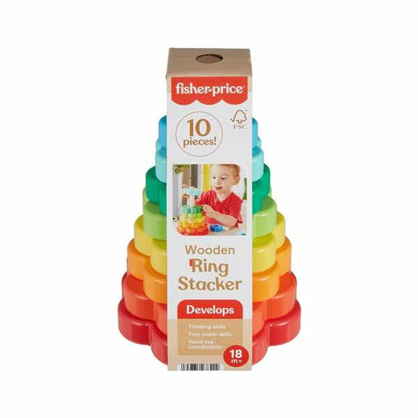 Stapelbare Bauklötze Fisher-Price 10 Stücke