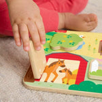 Baby-Spielzeug Mattel 20 x 20 x 1,91 cm tiere