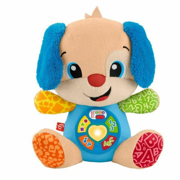 Plüschtier Fisher-Price Laugh and Learn Puppy Progressive Awakening Musical Plush JFD20 Braun Plüsch Musikalisch Hund