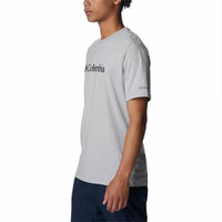 Herren Kurzarm-T-Shirt Columbia CSC Basic Logo™ Grau