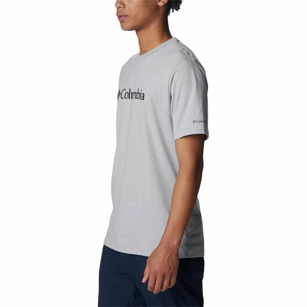 Herren Kurzarm-T-Shirt Columbia CSC Basic Logo™ Grau