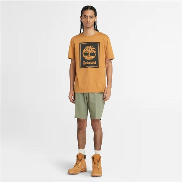 Herren Kurzarm-T-Shirt Timberland Stack Logo
