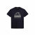 Herren Kurzarm-T-Shirt Napapijri S-Faber Schwarz