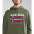 Jungen Sweater mit Kapuze Napapijri B-Kreis H Dunkelgrün