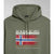 Jungen Sweater mit Kapuze Napapijri B-Kreis H Dunkelgrün