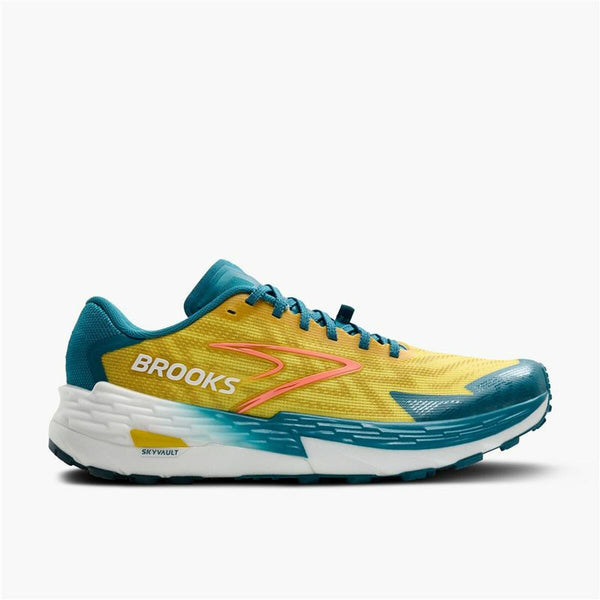 Laufschuhe für Erwachsene Brooks Catamount 4 Gelb türkis
