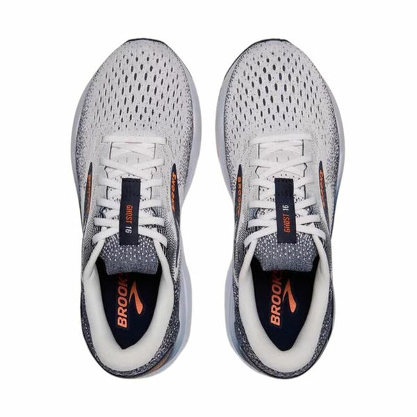 Laufschuhe für Erwachsene Brooks Ghost 16 Weiß Grau