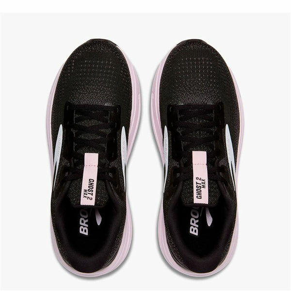 Laufschuhe für Erwachsene Brooks Ghost Max 2 Schwarz Rosa