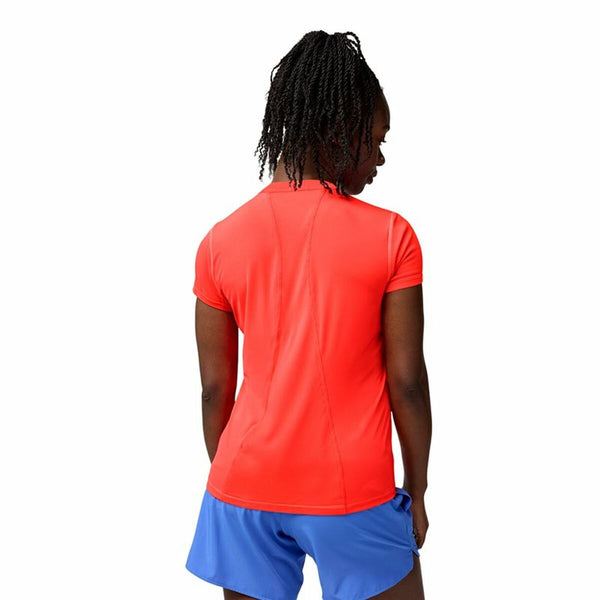 Herren Kurzarm-T-Shirt Brooks Sprint Free Sleeve 30 Neo Rot