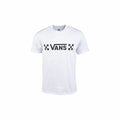 Herren Kurzarm-T-Shirt Vans Drop V Check-B Weiß