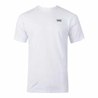 Kurzarm-T-Shirt für Kinder Vans Mini Scrip-B Weiß
