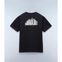 Herren Kurzarm-T-Shirt Napapijri S-Linth Ss Schwarz