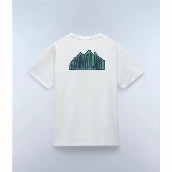 Herren Kurzarm-T-Shirt Napapijri S-Linth Ss Weiß