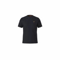 Herren Kurzarm-T-Shirt Napapijri S-Badge Ss Dunkelblau