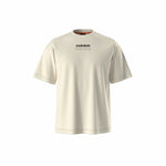 Herren Kurzarm-T-Shirt Napapijri S-Premium Ss Beige Dimity 2 Beige