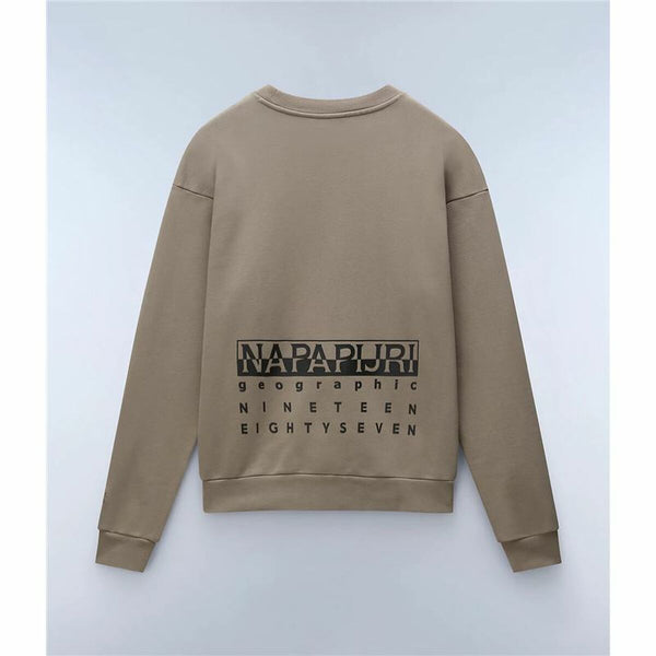 Herren Sweater ohne Kapuze Napapijri B-Premium C Beige Brindle 2