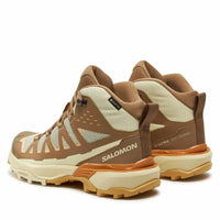 Laufschuhe für Damen Salomon X Ultra 360 Edge Mid Hellbraun