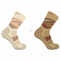 Sportsocken Salomon Out Alps Crew 2 Stück