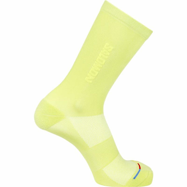 Sportsocken Salomon 365 Crew Gelb Khaki Trail