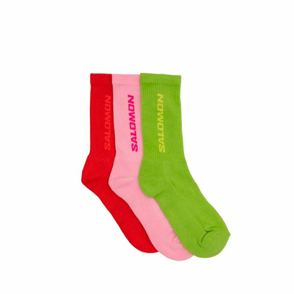 Socken Salomon Everyday Crew 3-Pack Flame Trail