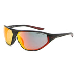 Unisex-Sonnenbrille Nike AERO SWIFT BLACK RED MIRROR