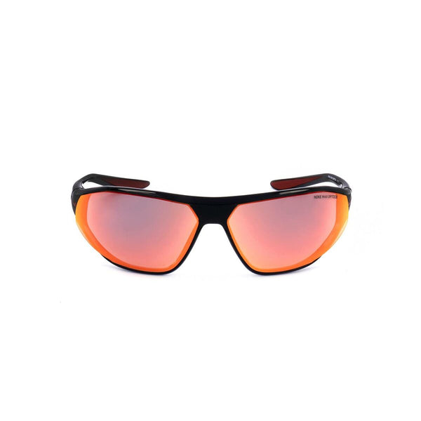 Unisex-Sonnenbrille Nike AERO SWIFT BLACK RED MIRROR