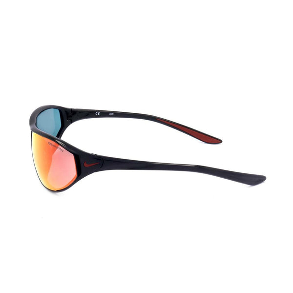Unisex-Sonnenbrille Nike AERO SWIFT BLACK RED MIRROR