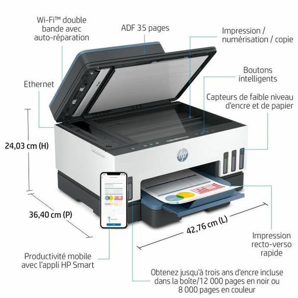Multifunktionsdrucker HP Smart Tank 7306